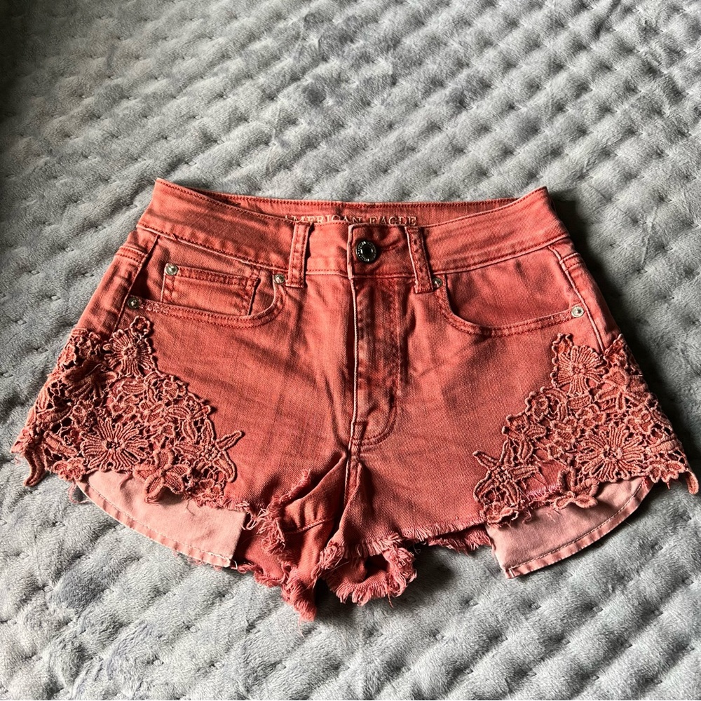 American Eagle 🦅 High Rise Festival Shortie